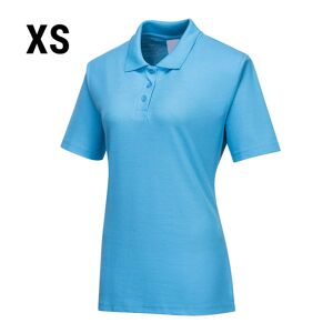 GGM GASTRO - Polo femme - Bleu ciel - Taille : XS