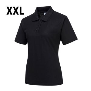 GGM GASTRO - Polo femme - Noir - Taille : XXL Noir