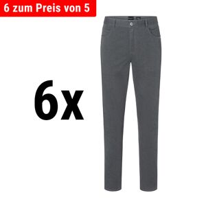 GGM GASTRO - (6 pièces) KARLOWSKY Pantalon homme 5 poches - Anthracite - Taille : 46
