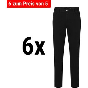 GGM GASTRO - (6 pièces) KARLOWSKY Pantalon 5 poches homme - Noir - Taille : 64