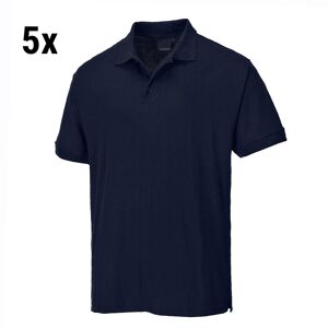 GGM GASTRO - (5 pièces) Polo pour homme - marine foncé - Taille : S