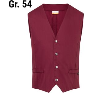 GGM GASTRO - KARLOWSKY Veste homme Kai - Bordeaux - Taille : 54