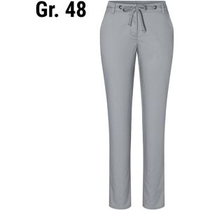 GGM Gastro - (6 pieces) KARLOWSKY Pantalon chino femme stretch moderne - Gris Acier - Taille : 48 Gris