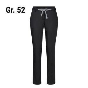GGM Gastro - (6 pieces) KARLOWSKY Pantalon chino Femme Modern-Stretch - Noir - Taille : 52 Noir