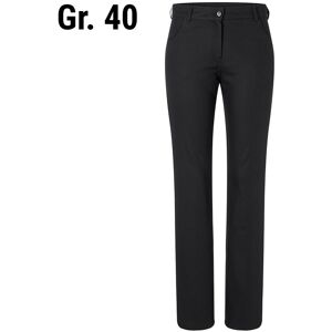 GGM Gastro - (6 pièces) KARLOWSKY Pantalons femme Tina - Noir - Taille : 40 - Publicité