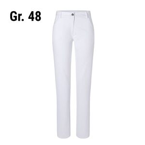 GGM Gastro - (6 pieces) KARLOWSKY Pantalons femme Tina - Blanc - Taille : 48