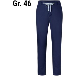 GGM Gastro - (6 pieces) KARLOWSKY Pantalon chino homme stretch moderne - marine - Taille : 46 Bleu