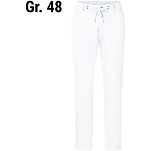 GGM Gastro - (6 pieces) KARLOWSKY Pantalon chino homme stretch moderne - Blanc - Taille : 48