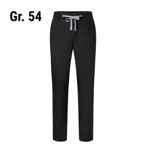 GGM Gastro - (6 pieces) KARLOWSKY Pantalon chino homme stretch moderne - Noir - Taille : 54