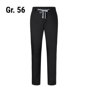 GGM Gastro - (6 pieces) KARLOWSKY Pantalon chino homme stretch moderne - Noir - Taille : 56