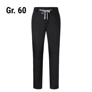 GGM Gastro - (6 pieces) KARLOWSKY Pantalon chino homme stretch moderne - Noir - Taille : 60