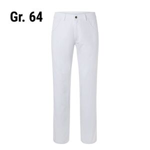 GGM Gastro - (6 pieces) KARLOWSKY Pantalon homme Manolo - Blanc - Taille : 64 Blanc
