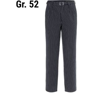 GGM Gastro - (6 pieces) KARLOWSKY Pantalon de cuisine Jack - Noir - Taille : 52 Noir / Blanc