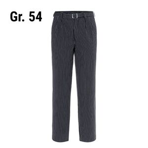 GGM Gastro - (6 pieces) KARLOWSKY Pantalon de cuisine Jack - Noir - Taille : 54 Noir / Blanc