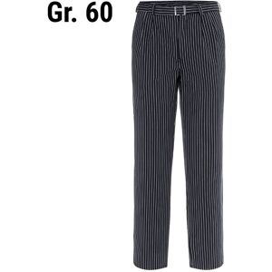 GGM Gastro - (6 pieces) KARLOWSKY Pantalon de cuisine Jack - Noir - Taille : 60 Noir / Blanc