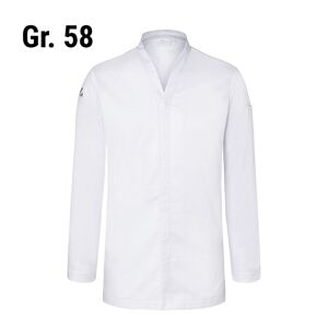 GGM Gastro - (6 pieces) KARLOWSKY Veste de cuisine DIAMOND CUT Couture - Blanc - Taille : 58