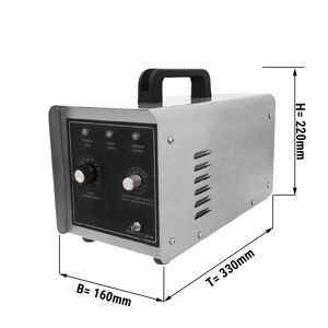 GGM Gastro - Generateur d'ozone portable - 0,6 kW Argent / Noir