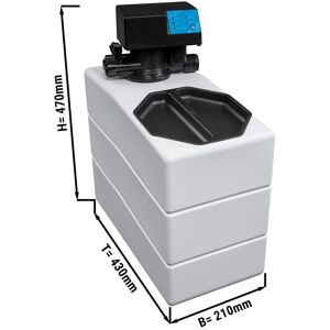 GGM Gastro - Adoucisseur d'eau - semi-automatique - capacite: 840 litres Blanc / Noir