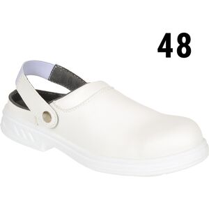 GGM GASTRO - Sabot de sécurité Steelite SB - Blanc - Taille : 48