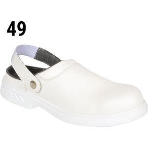 GGM GASTRO - Sabot de sécurité Steelite SB - Blanc - Taille : 49