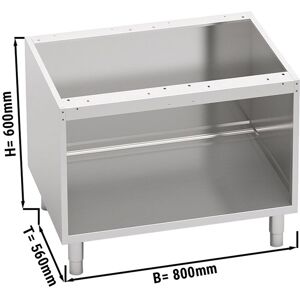 GGM GASTRO - Soubassement ouvert - 800mm