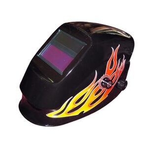 Varan Motors - SZ-GSTflame Masque de soudure Automatic 98x40 noir avec des flammes 1/25000s