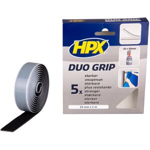 HPX Duo grip click tape - noir 25mm x 2m