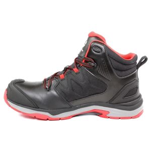 - ultratrail black mid S3 esd hro src - Chaussures de sécurité - noir/rouge 43