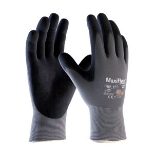 Gants de travail tricoté maxiflex® ultimate enduit mousse de nitrile gris foncé/bleu marine T8 ATG MXFLULT874AD-08 - Publicité