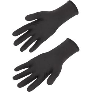 Gant nitrile 295 mm. Usage unique. aql 1,5. Boîte distributrice de 100 gants. Taille m Singer  - Noir