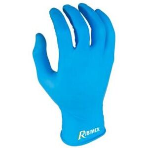 RIBIMEX Gants nitrile jetables en boite de 100 taille xl - Publicité