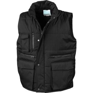 - Gilet sans manches de travail matelassé Noir l - Noir