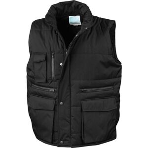 - Gilet sans manches de travail matelassé Noir m - Noir