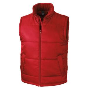 Gilet sans manches de travail Result Rouge S