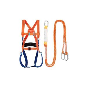 BEIJIYI Kit de protection anti-chute avec harnais, pour corps entier pour Ceinture, Ceinture de Sécurité, Corde de Sauvetage - Publicité