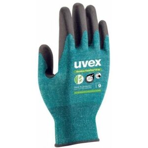 Gants de manutention Uvex taille 11, Résistant aux coupures, usage général, Vert ( Prix pour 1 paire ) - Publicité