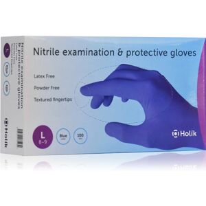 Holík Nitril Blue gants en nitrile non poudrés taille S L 2x50 pcs