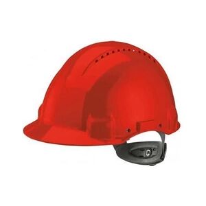 3M Casque G3000N,ABS, système de cliquet, rouge - Publicité