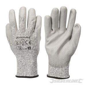 Silverline Gants anti-coupures classe 5 - Large - Publicité