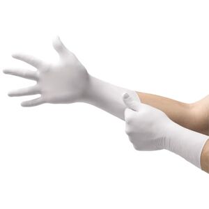 Ansell TouchNTuff 83300080–01, gants, le polyisoprène, liquide chimique et protection, Taille 8, blanc (Pack de 200) - Publicité