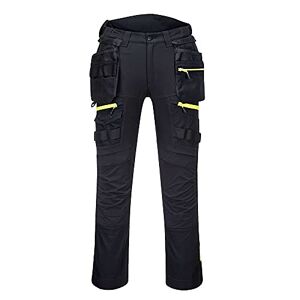 Portwest Pantalon DX4 poches ottantes démontables pour homme, Couleur: Noir, Taille: 32, DX440BKR32 - Publicité