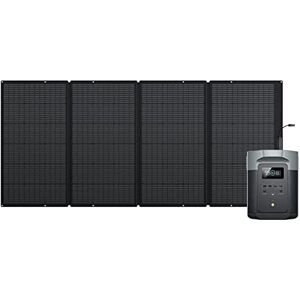 EF ECOFLOW Générateur solaire EcoFlow DELTA 2 Max 2048 Wh avec Portable panneau solaire 400W Batterie LFP de secours,Seuls Quelques Petits défauts dans l'emballage, Le Produit n'a Pas été utilisé(Reconditionné) - Publicité