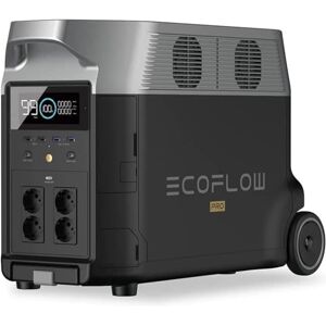 EF ECOFLOW Générateur d'énergie portable  Delta Pro grande sortie CA 3600 W pour la maison, seuls quelques petits défauts dans l'emballage, le produit n'a pas été utilisé(Reconditionné) - Publicité