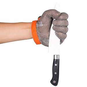 Gants de jardinage GENERIQUE Threeh gants de protection de sécurité en  acier inoxydable maille pour couper les gants de travail d'écaillage  d'huîtres gl09 m(1 pièce)