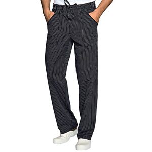 Isacco Vienna Pantalon avec élastique, noir, taille XL, 65% polyester 35% coton, 160 g/m² - Publicité