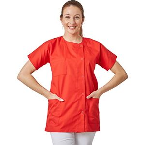 Hurry Jump Blouse médicale infirmière Aide soingante de Travail Femme Rouge T0 - Publicité