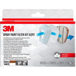 3M Kit 2 filtres 3M pour masque Série 6000 A2P2