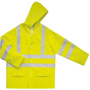 Deltaplus Veste de pluie haute visibilité jaune fluo - XXL