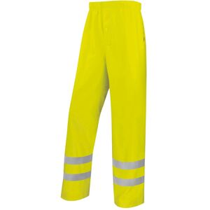 Deltaplus Pantalon de pluie haute visibilité, jaune fluo - XXL Xl