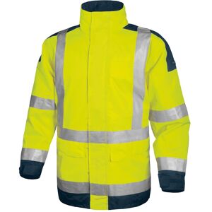 Deltaplus Parka haute visibilité Easyview, jaune fluo - XL Bleu